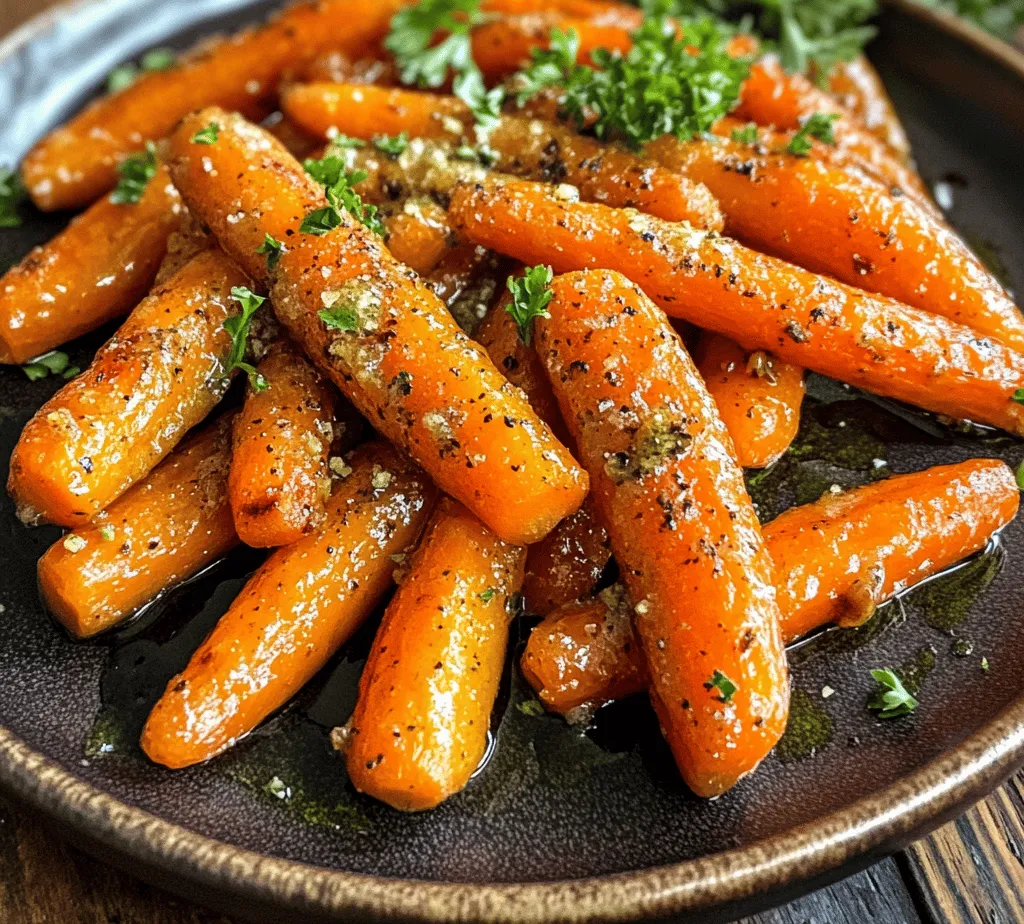 If you're seeking a side dish that impresses with minimal effort, look no further than honey garlic butter roasted carrots. This delightful recipe balances the sweet and savory notes of honey, garlic, and butter, making it a perfect accompaniment to a variety of main courses. The natural sweetness of the carrots pairs beautifully with the rich, aromatic garlic and the creamy texture of the butter, creating a dish that is as pleasing to the palate as it is to the eyes.