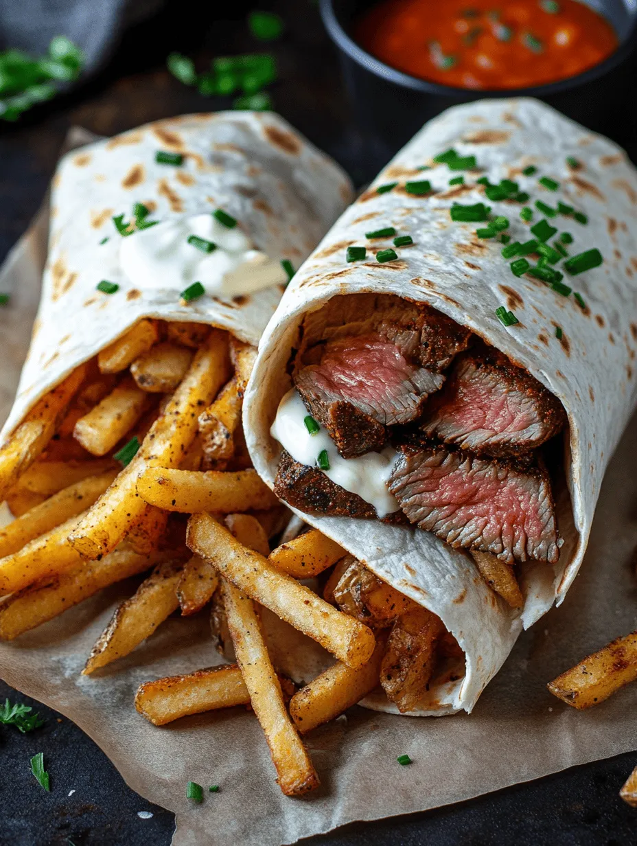 In the world of comfort food, few dishes can rival the indulgent pleasure of a burrito. The combination of flavorful fillings wrapped in a warm tortilla creates a satisfying meal that appeals to a wide range of palates. Enter the Steak & Cheese Dirty Fry Burrito—an exciting twist on traditional burritos that incorporates crispy fries, juicy ribeye steak, and gooey cheese, all enveloped in a soft tortilla. This dish is not just a meal; it's an experience that encapsulates the heart of fusion cuisine, where various culinary traditions collide to create something truly special.