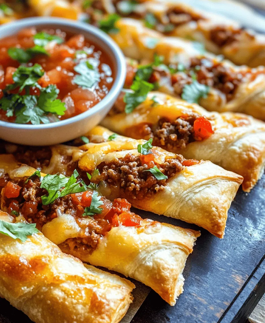 To create the perfect Cheesy Taco Sticks, it's essential to understand the key ingredients that contribute to this mouthwatering dish. Let's break them down: