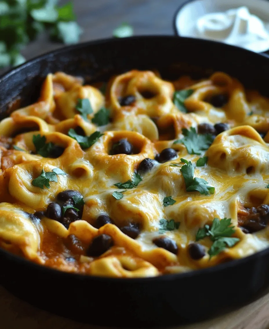 In the world of culinary fusion, few dishes manage to capture the imagination quite like Cheesy Beef Enchilada Tortellini. This innovative recipe marries the comforting essence of traditional Italian tortellini with the bold, vibrant flavors of Mexican enchiladas, creating a dish that is not only hearty and satisfying but also bursting with taste. The combination of cheese-filled pasta enveloped in a savory enchilada sauce presents a delightful twist on two beloved cuisines, making it a must-try for food enthusiasts and home cooks alike.