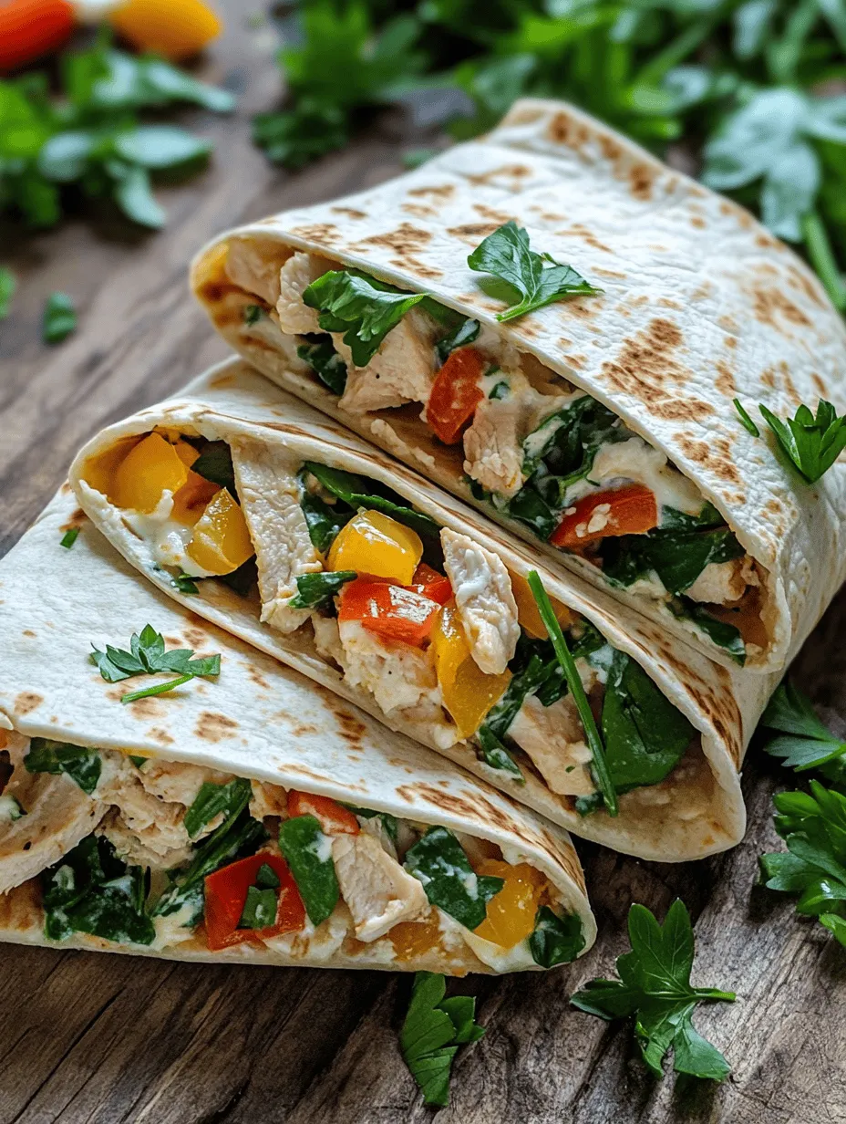 Wraps have become increasingly popular as a versatile meal option, perfect for those looking for a quick yet satisfying dish that can be enjoyed on the go or at the dinner table. Whether you're packing a lunch for work, preparing a meal for the family, or hosting friends for a casual get-together, wraps provide a canvas for endless creativity and flavor combinations. Among the myriad of wrap recipes available, Cheesy Garlic Chicken Wraps stand out for their creamy texture and robust flavor profile.