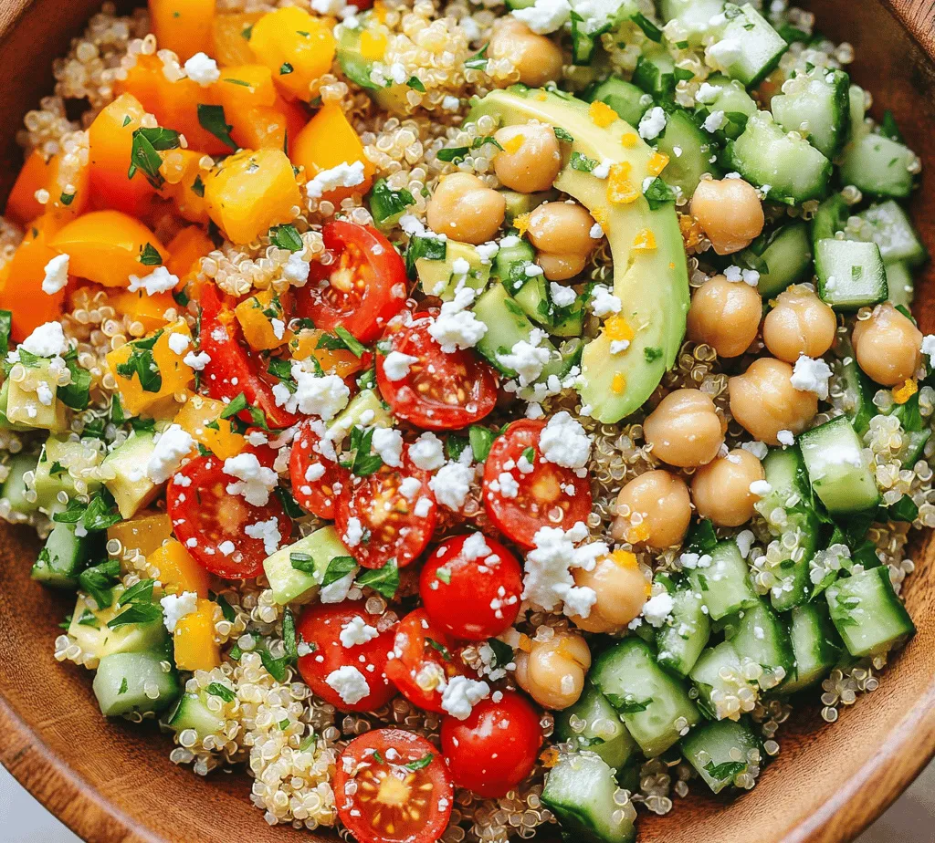 In the world of healthy eating, few dishes are as visually appealing and nutritious as the Rainbow Quinoa Salad. With its vibrant blend of colors and textures, this salad is not only a feast for the eyes but also a powerhouse of nutrients. Combining the nutty flavor of quinoa with an array of fresh, seasonal vegetables, this dish embodies a perfect balance of taste and health benefits. Whether you're looking for a light lunch, a potluck dish, or a side for dinner, the Rainbow Quinoa Salad with Citrus Dressing is versatile enough to fit any occasion.