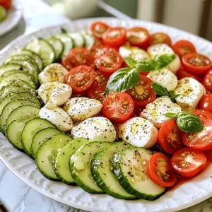 As the summer sun blazes overhead, nothing quite captures the essence of the season like a refreshing salad. When the temperatures rise, our cravings shift toward lighter, cooler dishes that not only satisfy our hunger but also nourish our bodies. This is where the Cucumber Caprese Salad comes into play—a vibrant medley of fresh ingredients that embodies the spirit of summer. Utilizing seasonal produce, this salad is a delightful combination of flavors and textures that make it a staple for outdoor gatherings, barbecues, or light lunches.