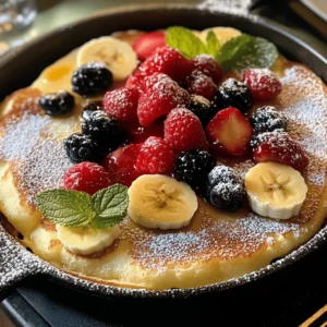 The origins of German pancakes can be traced back to the early 19th century, primarily in the regions of Germany and the Netherlands. Known for their rich culinary traditions, these countries contributed to the development of what we now recognize as German pancakes. The dish has evolved significantly over the years and has been embraced by various cultures, particularly in the United States, where it gained popularity in the 20th century.