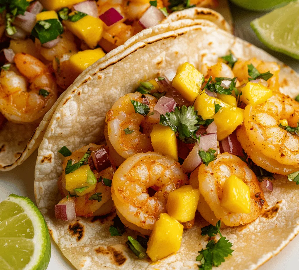 In the world of culinary delights, few dishes can match the vibrant and refreshing experience of Quick Shrimp Tacos with Mango Salsa. This recipe brings together the succulent taste of shrimp, paired with the sweet and tangy notes of fresh mango salsa, all wrapped in warm corn tortillas. Perfect for a quick weeknight meal or a festive gathering, these tacos are not only easy to prepare but also packed with flavor and nutrition. With their bright colors and zesty flavors, they evoke the essence of summer, making them an ideal choice for outdoor gatherings or cozy dinners alike.