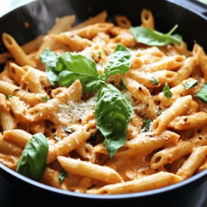 Before we dive into the cooking process, let’s take a closer look at the ingredients that contribute to the flavor and texture of the Easy One Pot Creamy Tomato Pasta. Each component plays a vital role in creating this delicious meal.