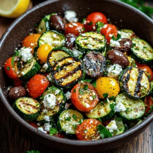 The allure of a refreshing salad is undeniable, especially during warm weather months. As the sun shines and gardens flourish, the desire for light, nutritious meals becomes even more pronounced. One salad that perfectly embodies the essence of summer is the Grilled Zucchini Greek Salad. This dish combines vibrant seasonal vegetables with the rich flavors of Greece, making it a delightful addition to any meal. The combination of textures and tastes—from the smoky grilled zucchini to the briny feta cheese—creates a symphony of flavors that will tantalize your taste buds.