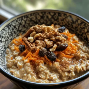 To create the perfect Carrot Cake Oatmeal Delight, it’s important to understand the key ingredients that not only contribute to the flavor but also enhance the nutritional profile of this dish.