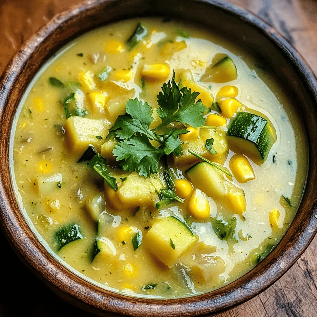 As the summer sun warms the days, it brings with it a bounty of fresh produce that bursts with flavor and nutrition. This is the season when gardens yield an abundance of vegetables, and local farmers' markets overflow with vibrant colors and enticing aromas. One dish that perfectly embodies the essence of summer is the Sunny Delight: Summer Corn and Zucchini Chowder. This refreshing and nutritious chowder not only highlights the best of the season's ingredients but also provides a comforting meal suitable for warm weather dining.