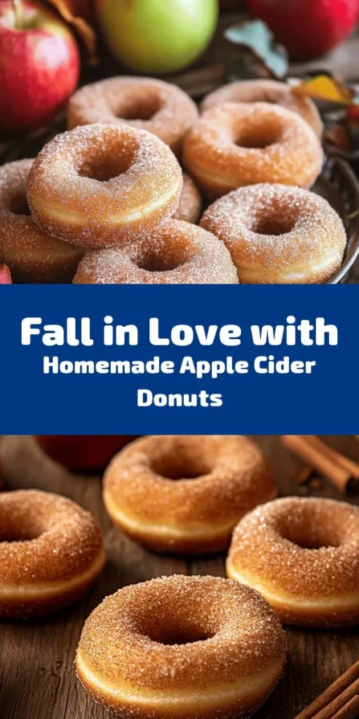 Indulge in the flavors of fall with these irresistible Apple Cider Donuts! Made with fresh apple cider and warm spices, these baked delights are easy to whip up and perfectly coated in cinnamon sugar. With just a few simple ingredients like flour, eggs, and applesauce, you can create a delicious treat that’s sure to impress. Ideal for breakfast or a sweet snack, these donuts are a must-try for any autumn gathering! Enjoy them fresh and warm!