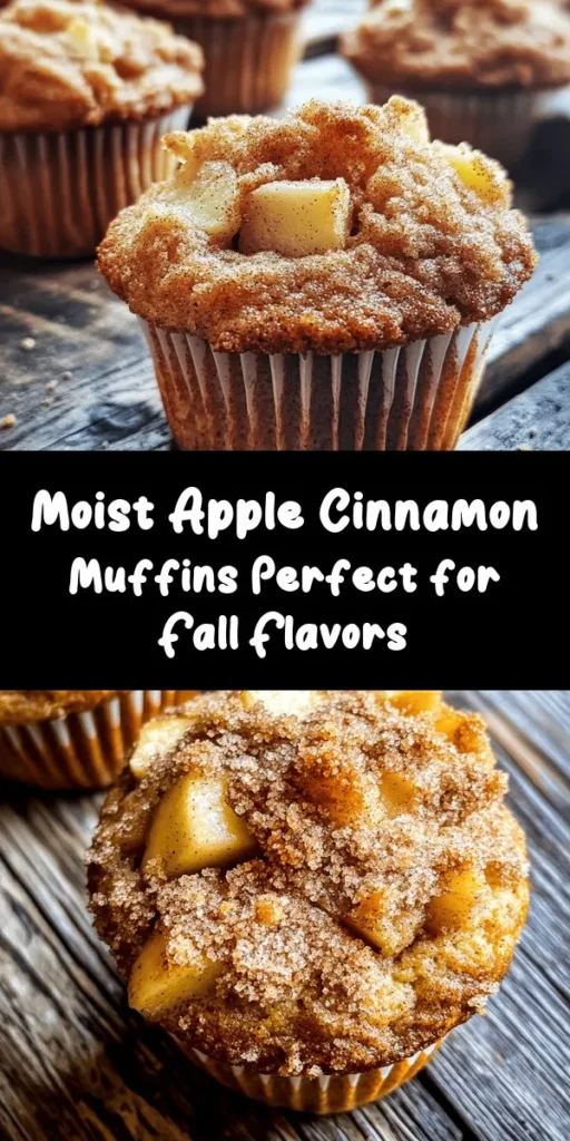 Get ready for fall with these irresistible moist apple cinnamon muffins! Bursting with fresh diced apples and cozy cinnamon flavor, they're perfect for breakfast or a sweet snack. This easy recipe combines simple ingredients like applesauce, eggs, and nuts for added crunch, topped with a delightful brown sugar cinnamon mixture. Bake a batch in just 40 minutes and enjoy the warm aroma filling your home. Perfect for sharing or indulging all on your own!